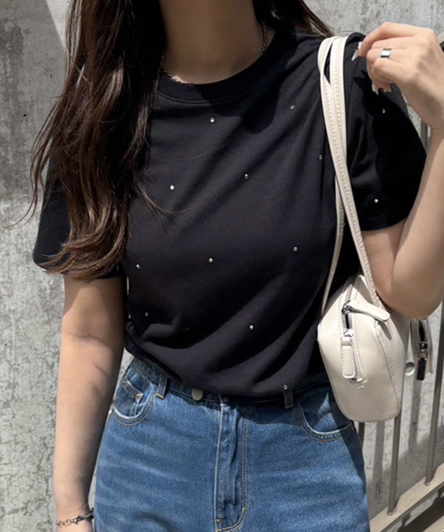 ☆国内即発送☆クーポン発行可 STONE Tシャツ/カットソー 楽天市場】ラインストーン(Tシャツ・カットソー|トップス