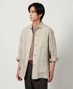 【SALE/40%OFF】UNITED ARROWS LIBECO リネン シャツジャケット ユナイテッドアローズ トップス シャツ・ブラウス ホワイト【送料無料】