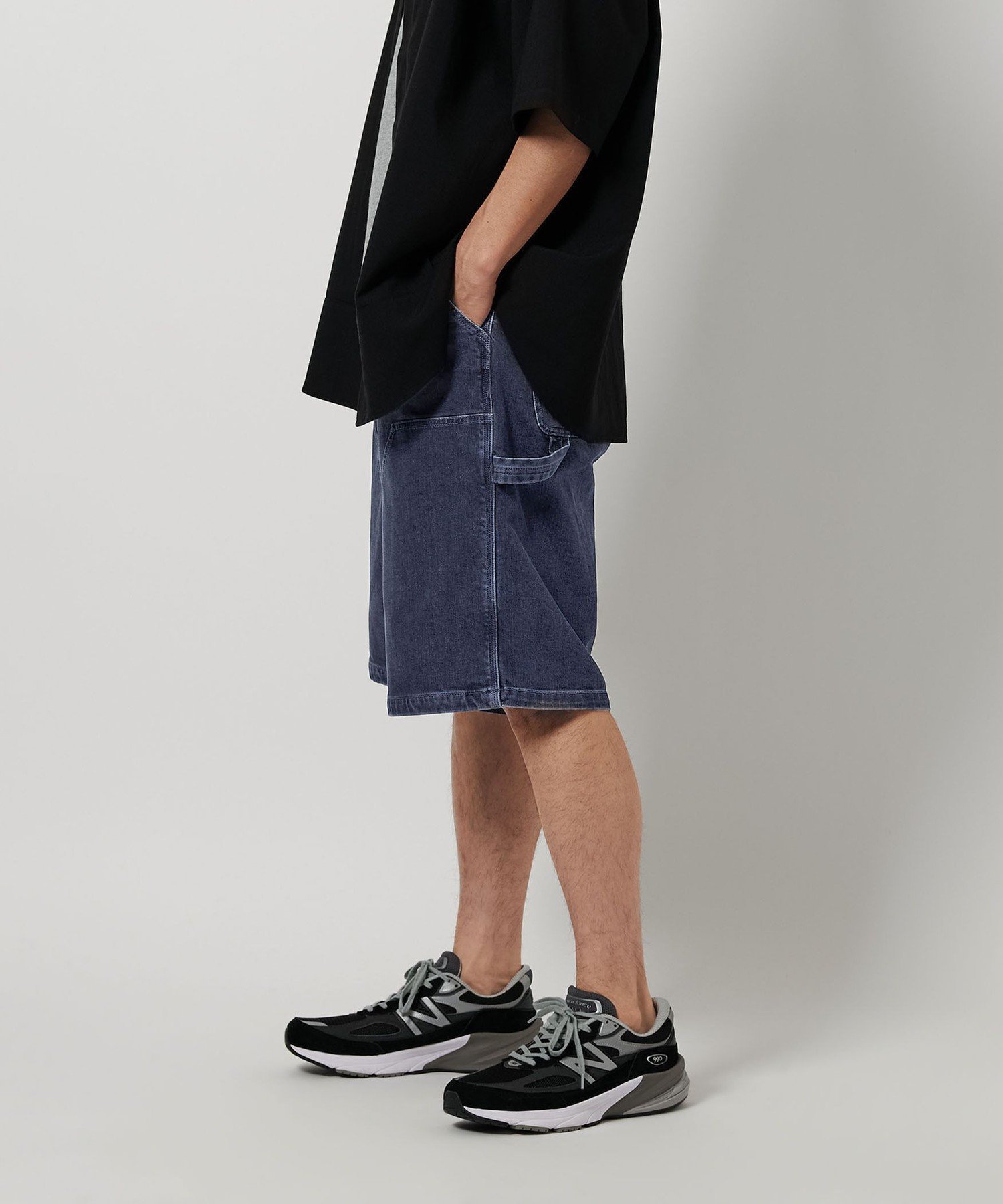 ＜koti BEAUTY&YOUTH＞ コーデュラ デニム ショーツ ユナイテッドアローズ アウトレット パンツ その他のパンツ グレー