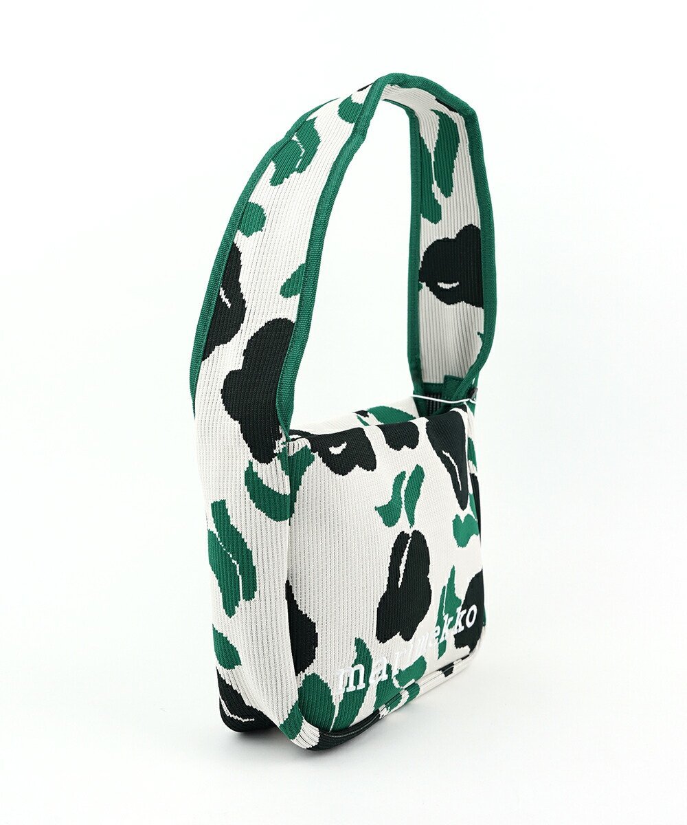 マリメッコ KNITTED SHOULDERBAG LEMMITTY ブルーコムブルー バッグ ショルダーバッグ