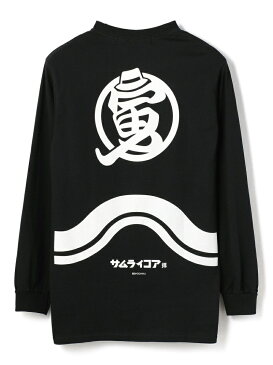 【SALE／30%OFF】LHP 男はつらいよ×SAMURAICORE(サムライコア)/別注寅マークL/STEE エルエイチピー カットソー Tシャツ ベージュ ホワイト ブラック【送料無料】