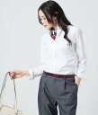 【SALE/33%OFF】NEWYORKER WOMEN コットンポリエステルブロード レギュラーカラーシャツ ニューヨーカー トップス シャツ・ブラウス ホワイト【送料無料】(4)