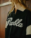 Freada ワッペンポロ Tシャツ フリークスストア トップス ポロシャツ レッド ブラック【送料無料】