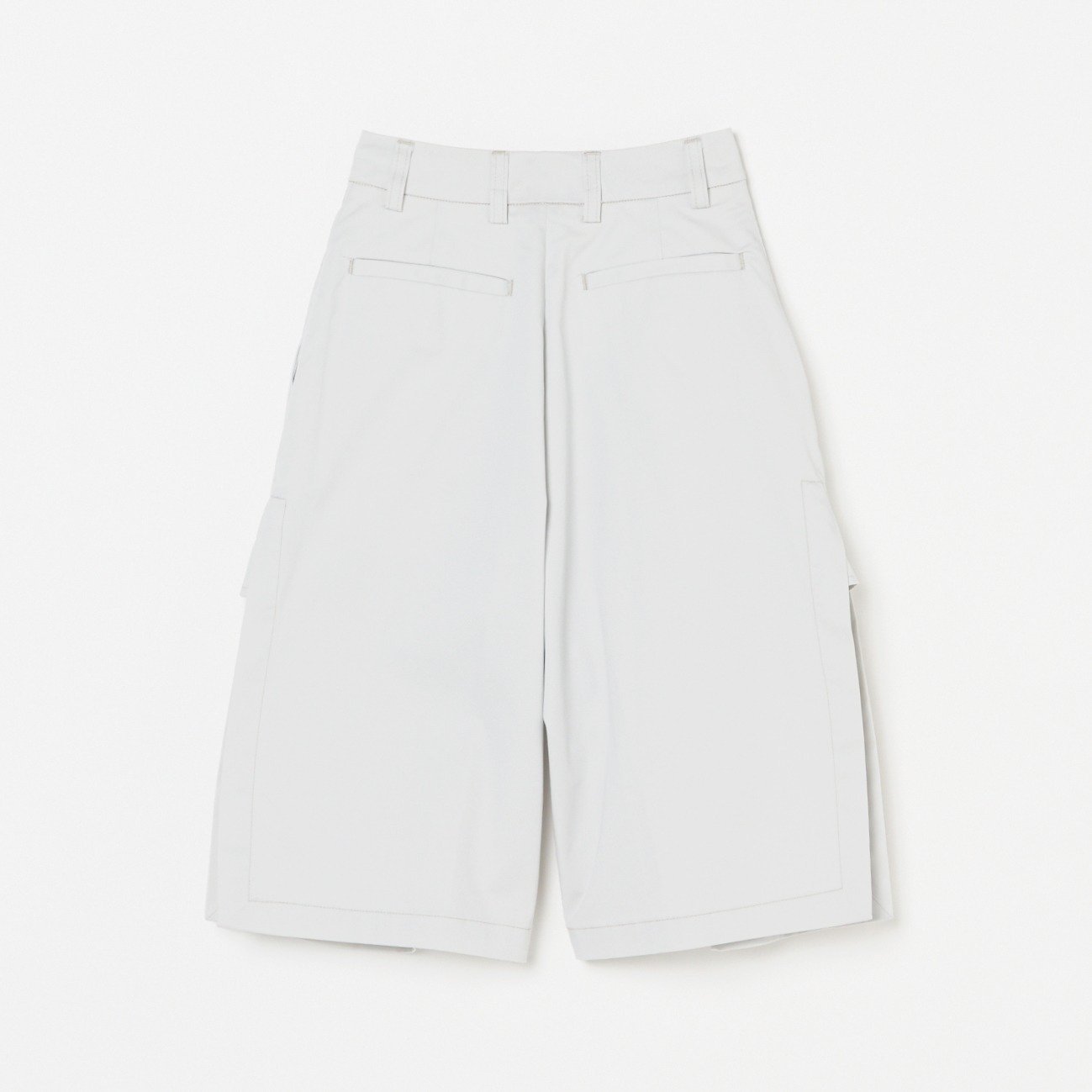 TheLatest BRENDA SIDE SLIT HALF PANTS エリオポール パンツ その他のパンツ ブラック