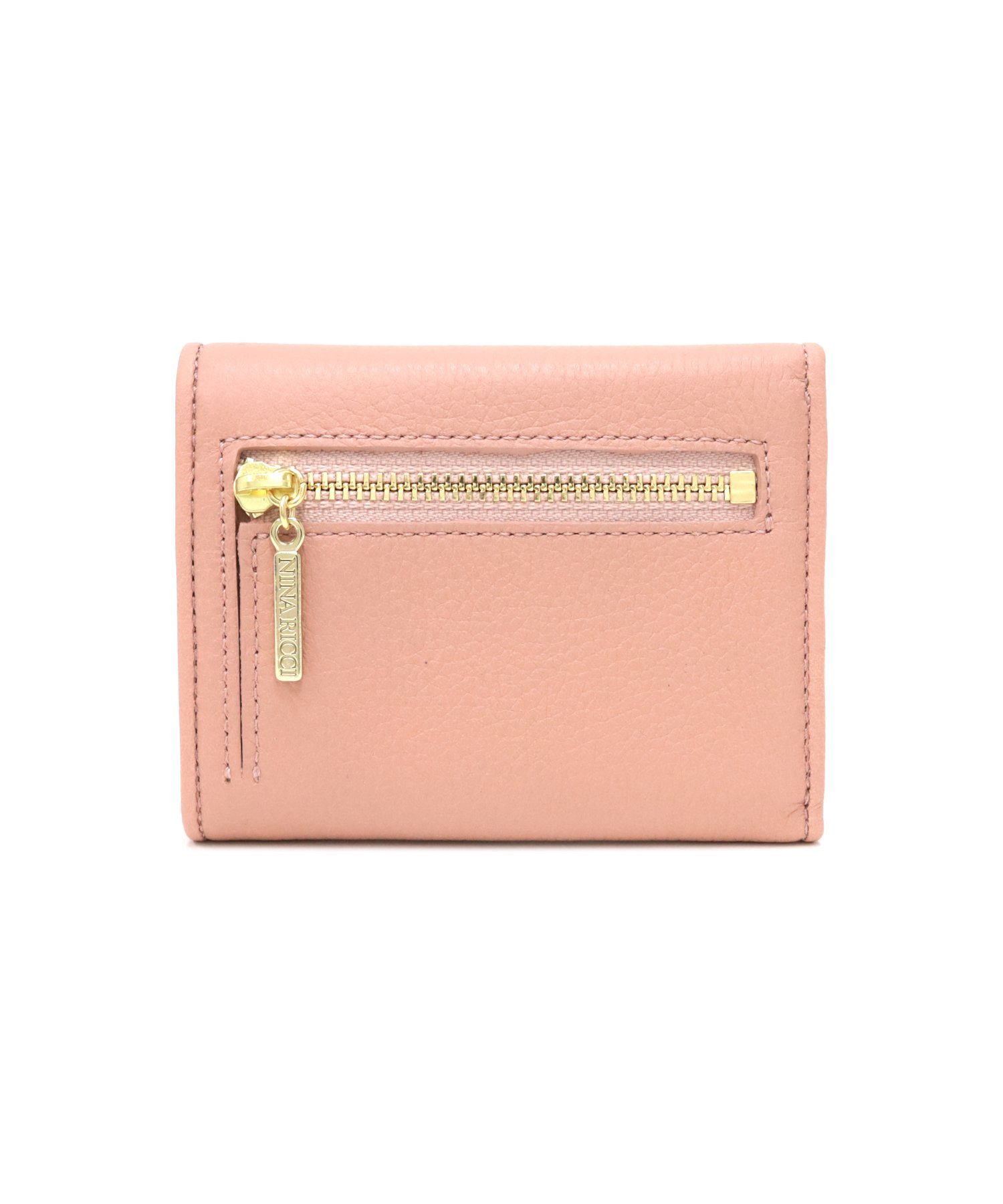 NINA RICCI タマラパース 三つ折り財布 マルショウ エンドウ 財布・ポーチ・ケース 財布 ピンク【送料無料】