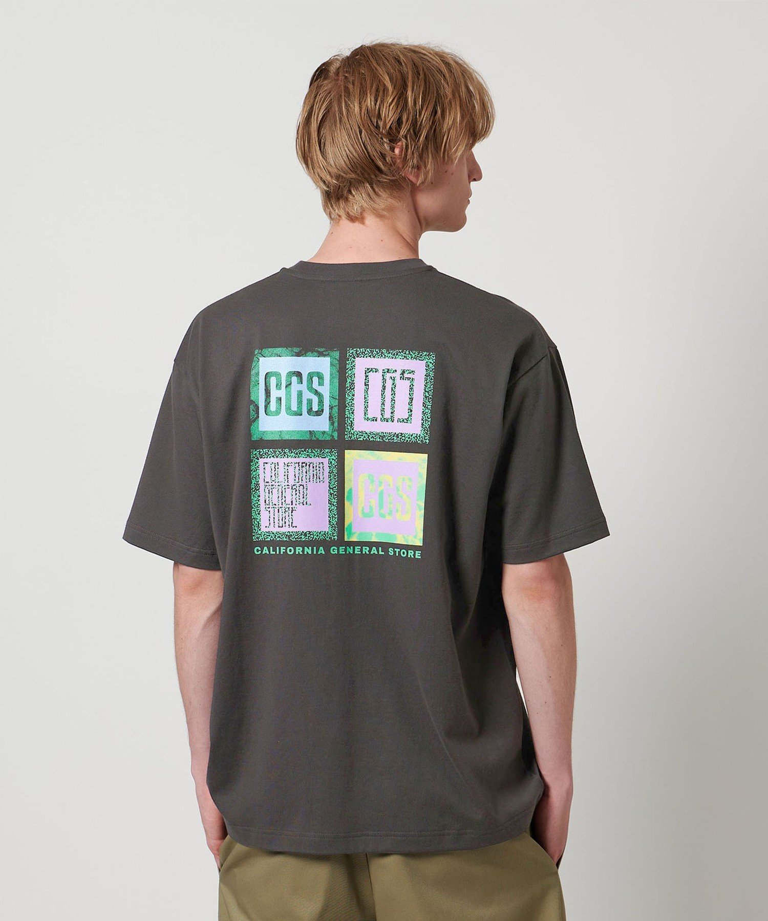 【SALE／50%OFF】California General Store ＜CGS.＞ オーガニックコットン フォー レクトアングル Tシャツ ユナイテッドアローズ アウトレット トップス カットソー・Tシャツ グレー
