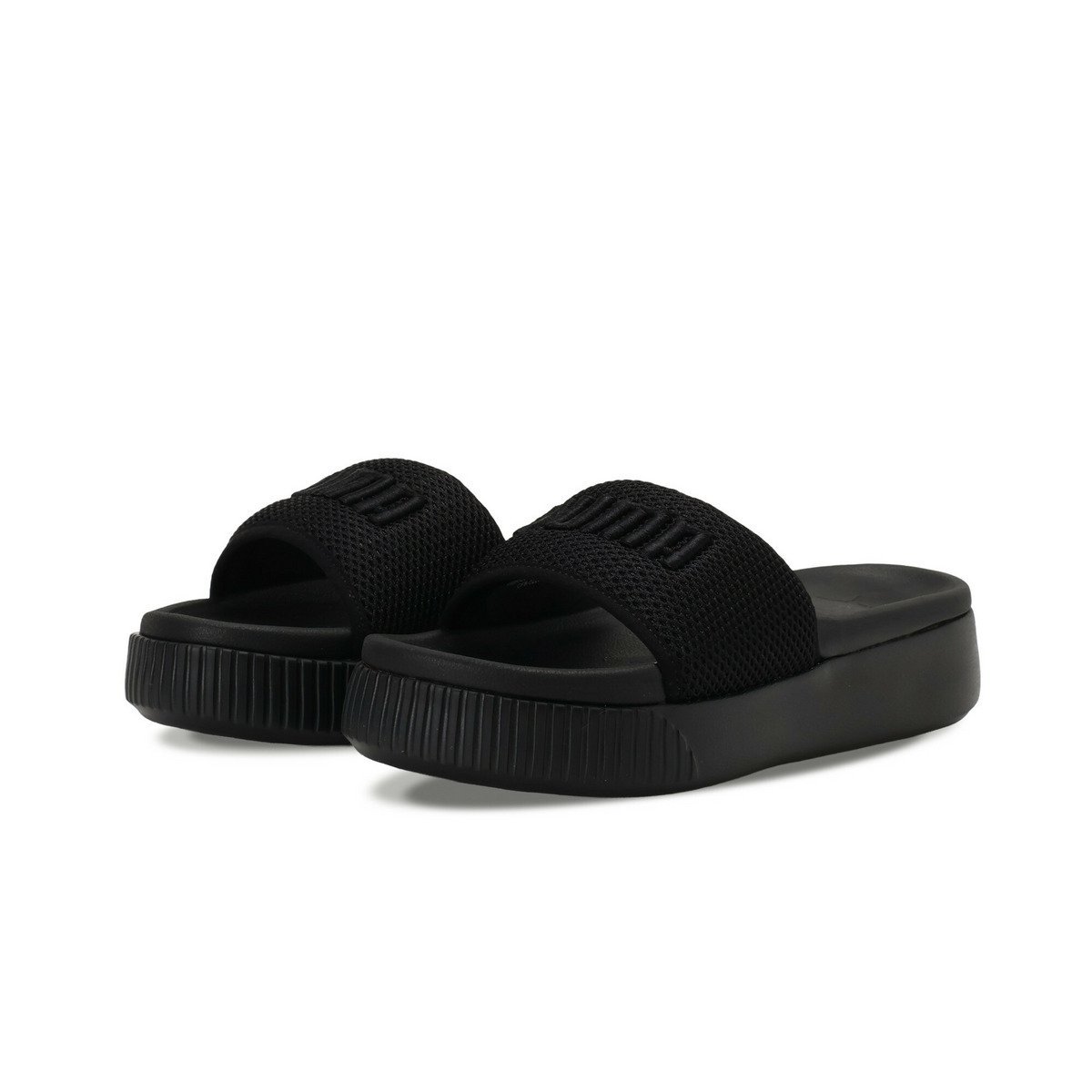 PUMA ウィメンズ プラットフォーム スライド UM サンダル Platform Slide UM プーマ シューズ・靴 サンダル ブラック【送料無料】