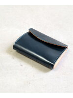 ikka オイルコードバン ミニウォレット イッカ ファッション雑貨 その他のファッション雑貨 ネイビー ブラック グリーン ブラウン