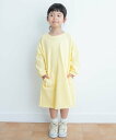 【SALE／50%OFF】DOORS ヘビーウェイトワンピース(KIDS) アーバンリサーチドアーズ ワンピース・ドレス ワンピース イエロー ブルー