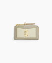 マークジェイコブス ポーチ（レディース） MARC JACOBS 【公式】THE UTILITY SNAPSHOT TOP ZIP MULTI WALLET/ザ ユティリティ スナップショット トップジップ マルチ ウォレット マーク ジェイコブス 財布・ポーチ・ケース 財布 ベージュ【送料無料】