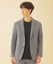 【SALE/53%OFF】CB CRESTBRIDGE ウールライクジャージージャケット ブルーレーベル / ブラックレーベル・クレストブリッジ ジャケット・アウター その他のジャケット・アウター グレー ネイビー【送料無料】