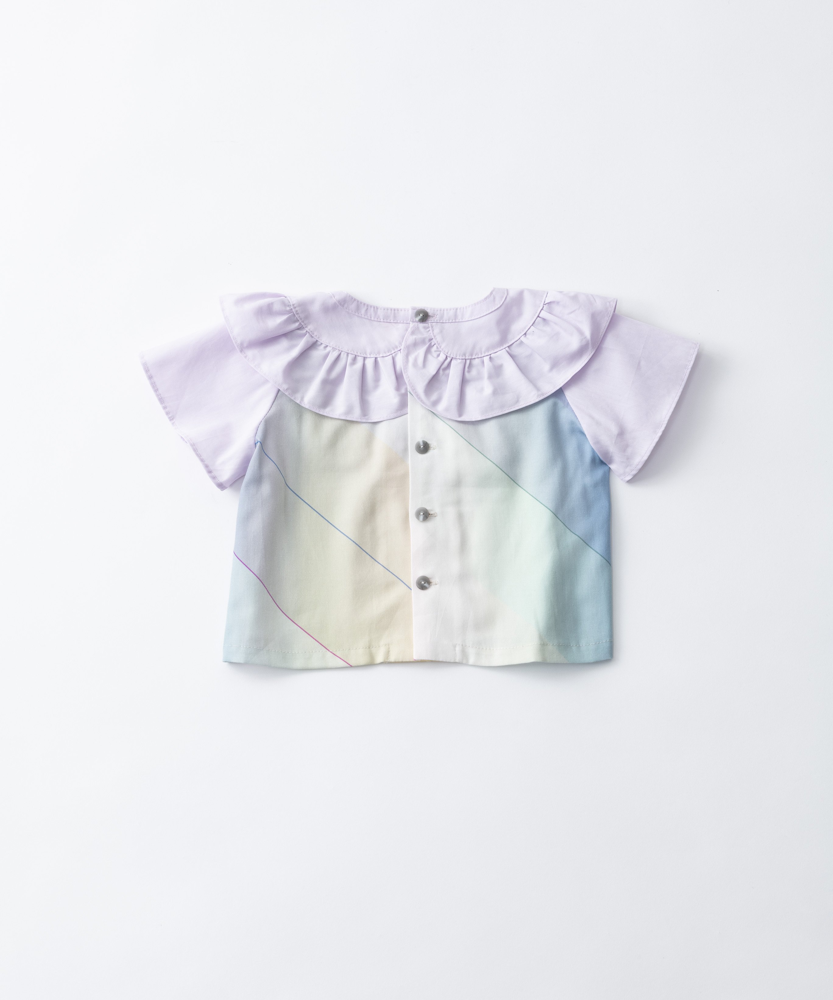 TRICOTÉ AURORA CIRCLE COLLAR TOPS トリコテ マタニティウェア・ベビー用品 ベビートップス ピンク ブラウン【送料…