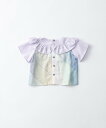 TRICOTE AURORA CIRCLE COLLAR TOPS トリコテ マタニティウェア・ベビー用品 ベビートップス ピンク ブラウン【送料無料】