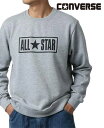 【SALE/20%OFF】CONVERSE コンバース スウェット トレーナー メンズ 裏起毛 ロゴ マルカワ トップス スウェット・トレーナー ブラック ネイビー グレー