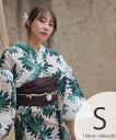 utatane utatane 浴衣3点セット 溶け込むグリーンの大輪の花 Sサイズ ウタタネ 着物・浴衣・和装小物 浴衣 グリーン【送料無料】