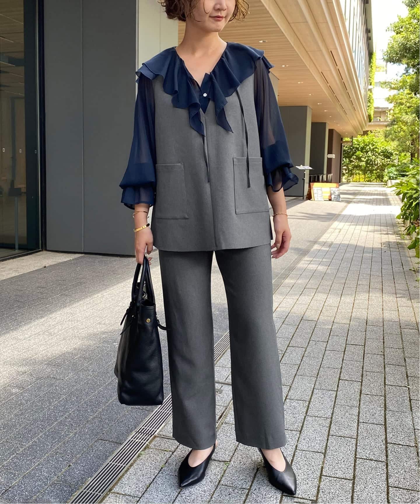 【SLOBE IENA/美品/定価1.9万円】 ベストジャケット SLOBE IENA/美品/定価1.9万円】 ベストジャケット スローブ