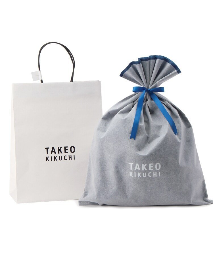 TAKEO KIKUCHI ラッピングキット/不織布M タケオキクチ 福袋・ギフト・その他 その他 ブルー ホワイト