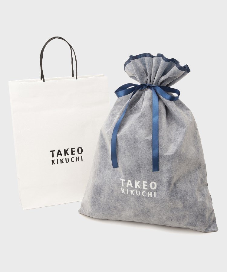 TAKEO KIKUCHI ラッピングキット/不織布M タケオキクチ 福袋・ギフト・その他 その他 ブルー ホワイト