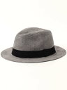 【SALE／60%OFF】NICOLE CLUB FOR MEN フェイクスウェードハット ニコル 帽子 その他の帽子 グレー ブラック ネイビー
