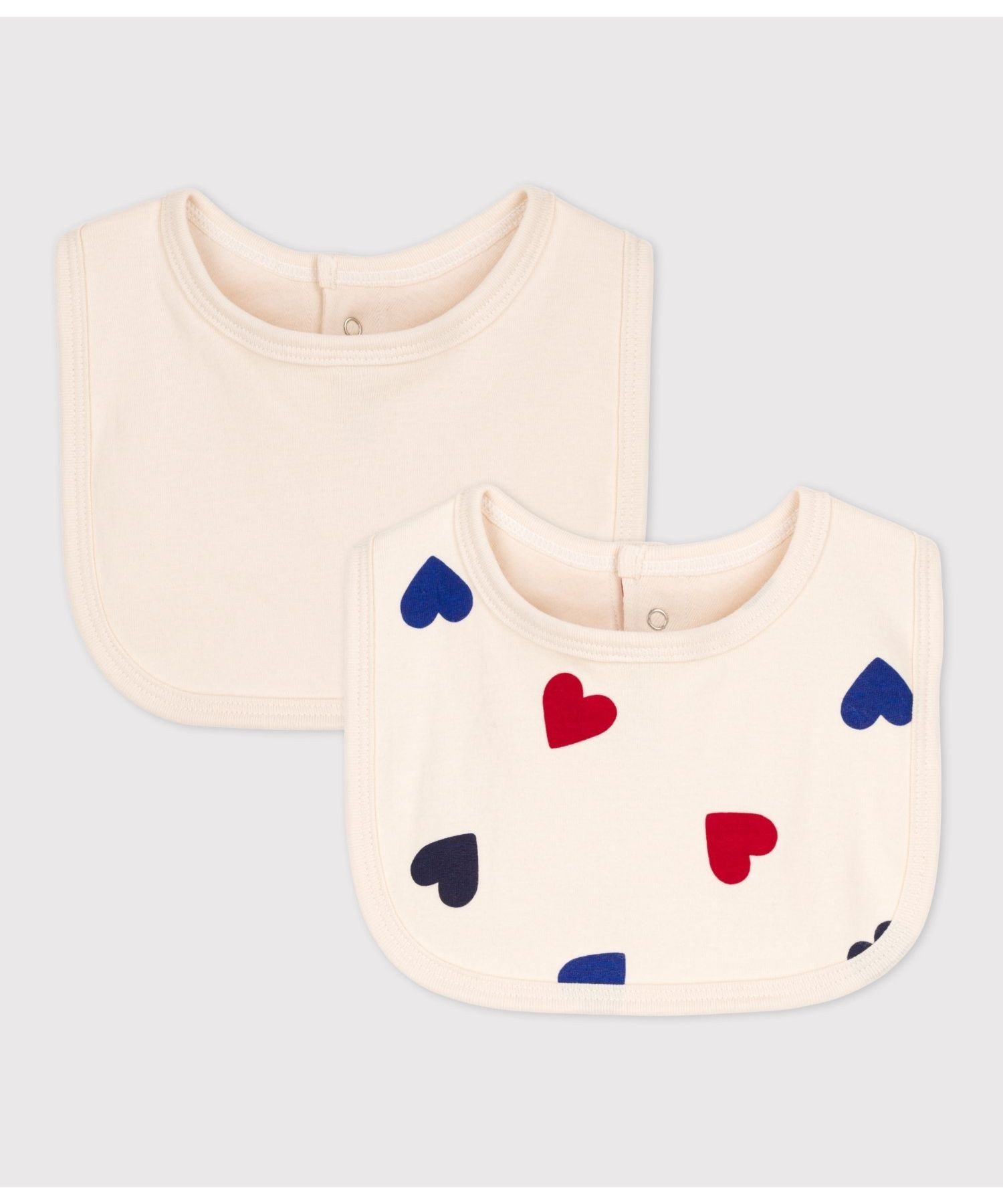 プチバトー ベビー服 男の子 PETIT BATEAU スタイ2点セット プチバトー マタニティウェア・ベビー用品 スタイ・よだれかけ