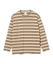 【SALE／50%OFF】BEAMS T FACCIES / Vintage Striped Long Sleeve ビームス アウトレット トップス カットソー・Tシャツ【送料無料】