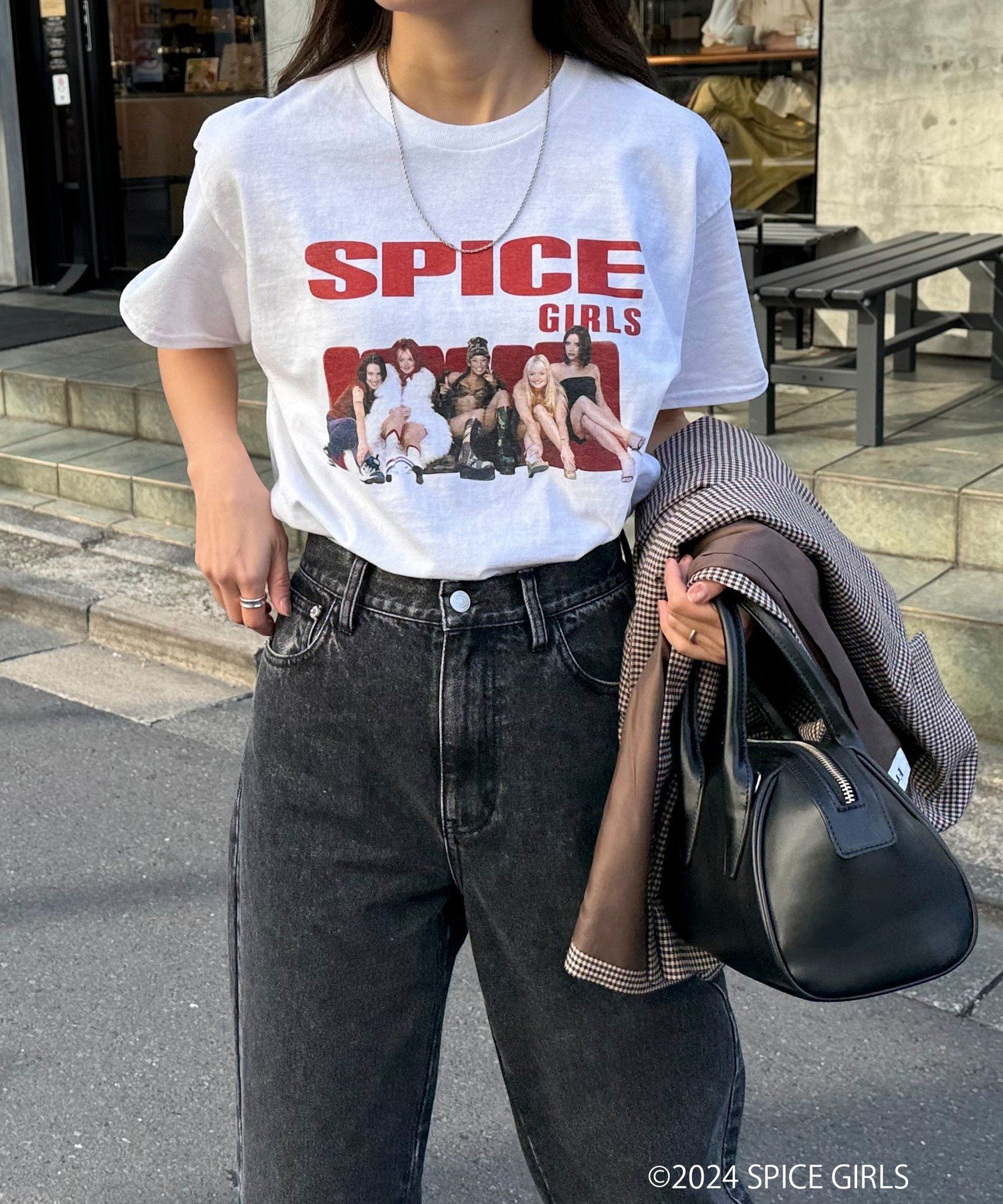 fredy emue 【goodrock speed/グッドロックスピード】SPICE GIRLS 半袖Tシャツ フレディ アンド グロスター トップス カットソー・Tシャツ ホワイト【送料無料】のサムネイル