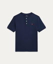 POLO RALPH LAUREN (ボーイズ 8才~20才)コットン ジャージー ショートスリーブ ヘンリー シャツ ラルフローレン トップス ポロシャツ ネ...