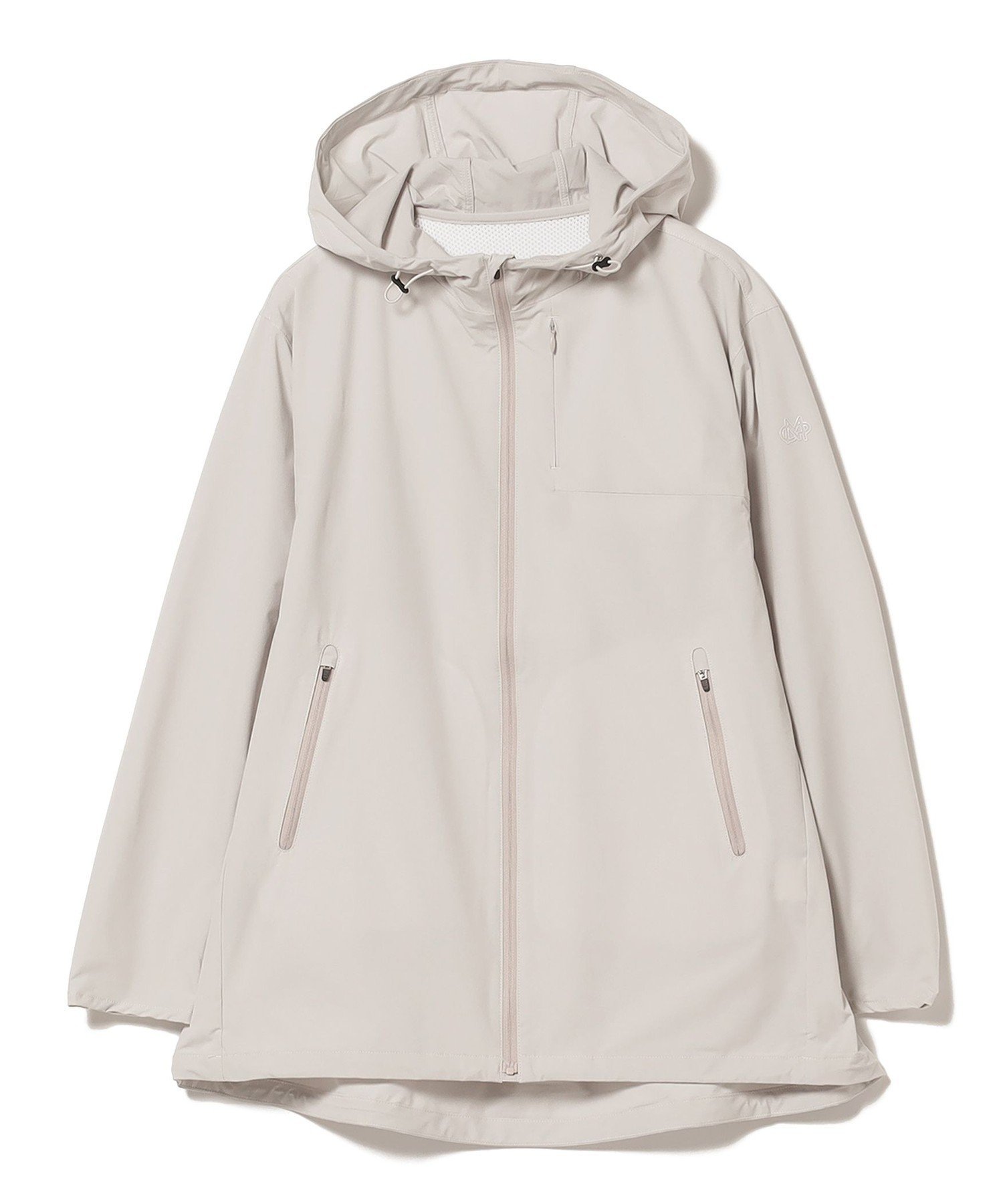 BEAMS GOLF ORANGE LABEL Miyu Ikeda GOLF / プライムフレックス(R)フードブルゾン ビームス ゴルフ ジャケット・アウター ブルゾン・ジャンパー ブラック ホワイト【送料無料】