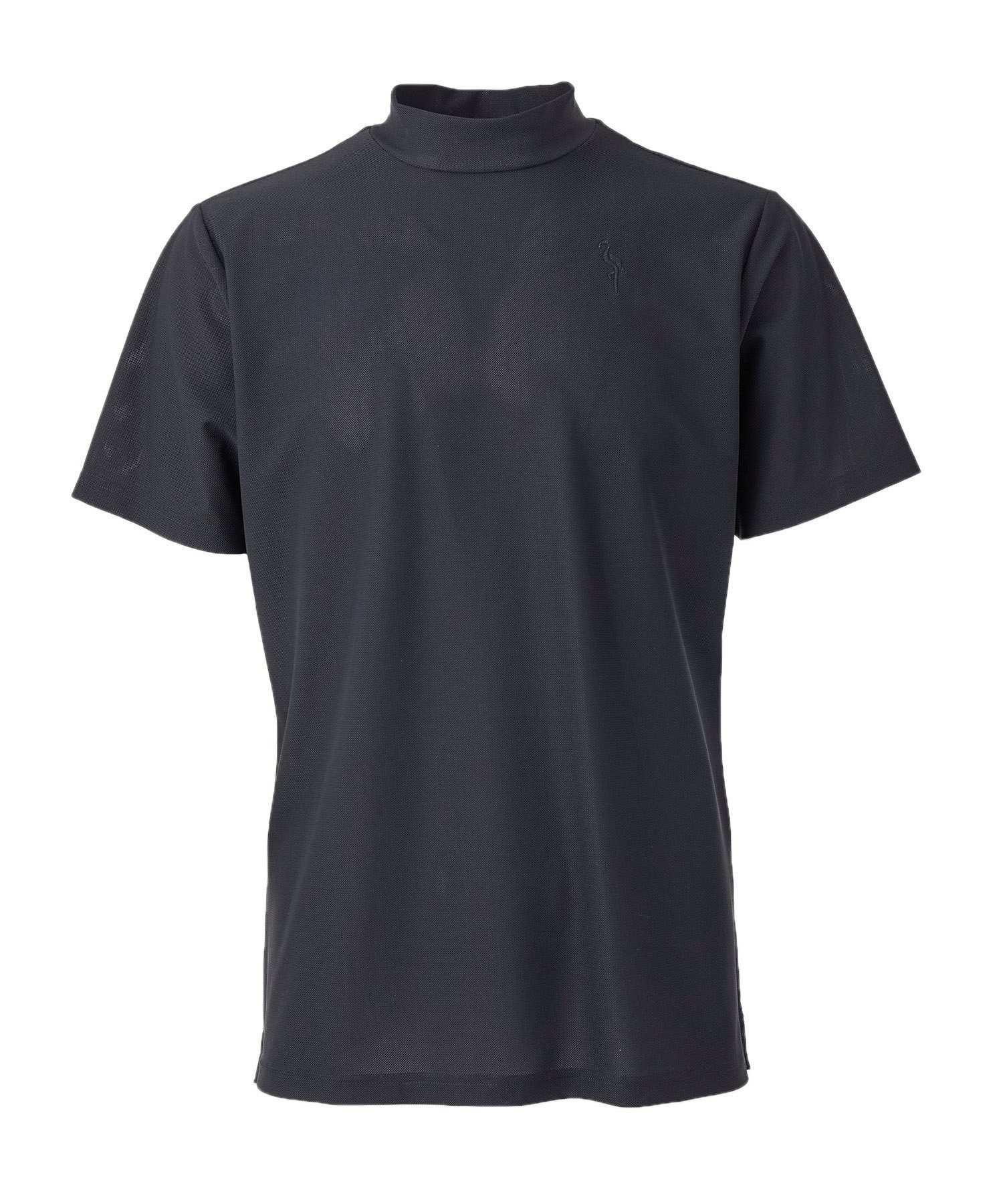 JUN&ROPE' 【NOIR】PEE KAY ナイロンピケストレッチモックネックシャツ ジュンアンドロペ トップス カットソー・Tシャツ ホワイト ブラック【送料無料】