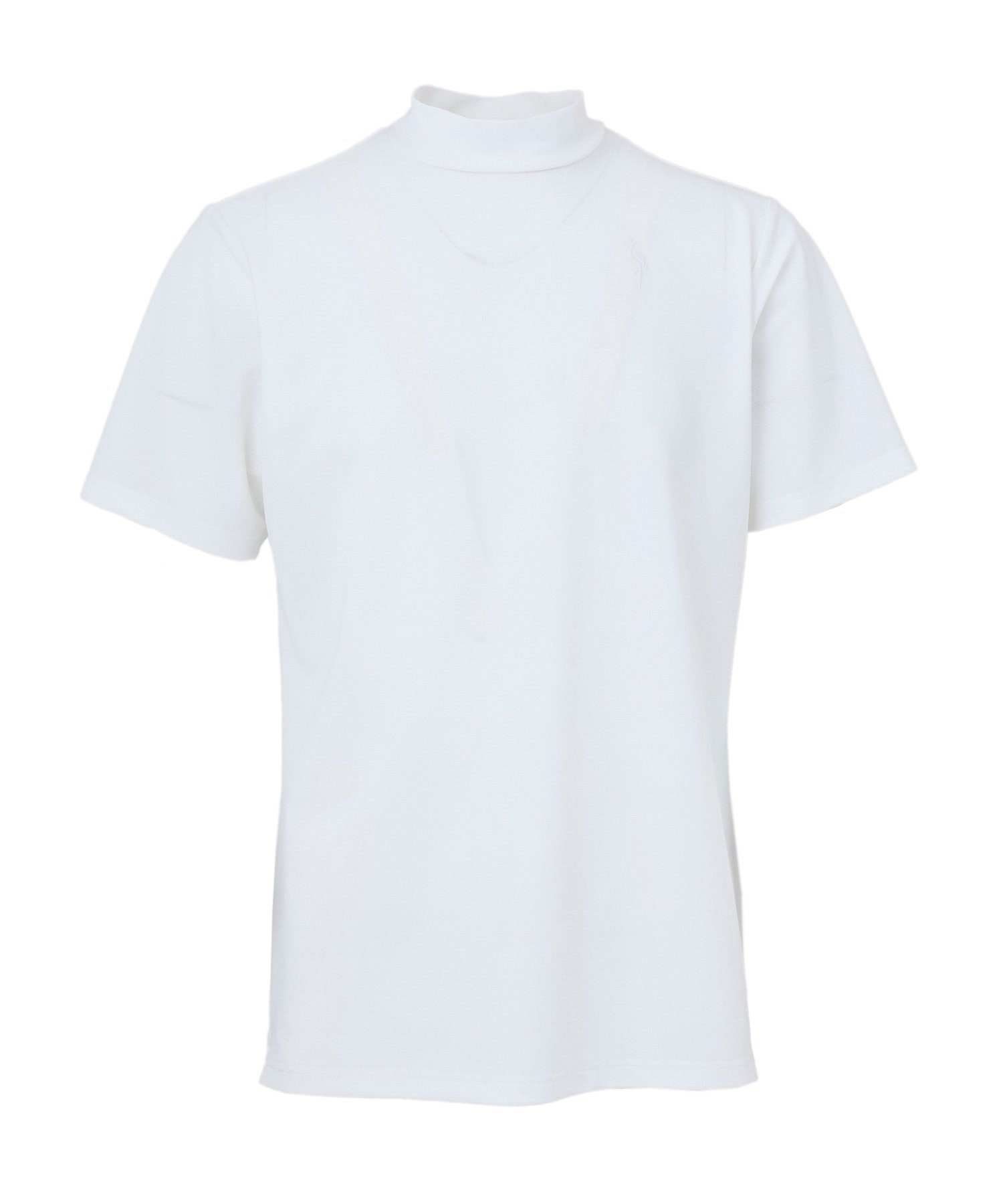 JUN&ROPE' 【NOIR】PEE KAY ナイロンピケストレッチモックネックシャツ ジュンアンドロペ トップス カットソー・Tシャツ ホワイト ブラック【送料無料】