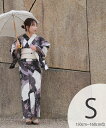 utatane utatane 浴衣3点セット かすれブラックに扇面 Sサイズ ウタタネ 着物・浴衣・和装小物 浴衣 ブラック【送料無料】
