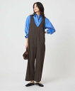 UNITED ARROWS green label relaxing オルマイ ツイル サロペット ユナイテッドアローズ グリーンレーベルリラクシング オールインワン・オーバーオール オーバーオール・サロペット ブラック グレー ブラウン【送料無料】