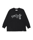 【SALE／30 OFF】FACETASM (U)BOREDOMS LONG SLEEVE BASIC TEE ファセッタズム トップス カットソー Tシャツ ブラック ホワイト【送料無料】