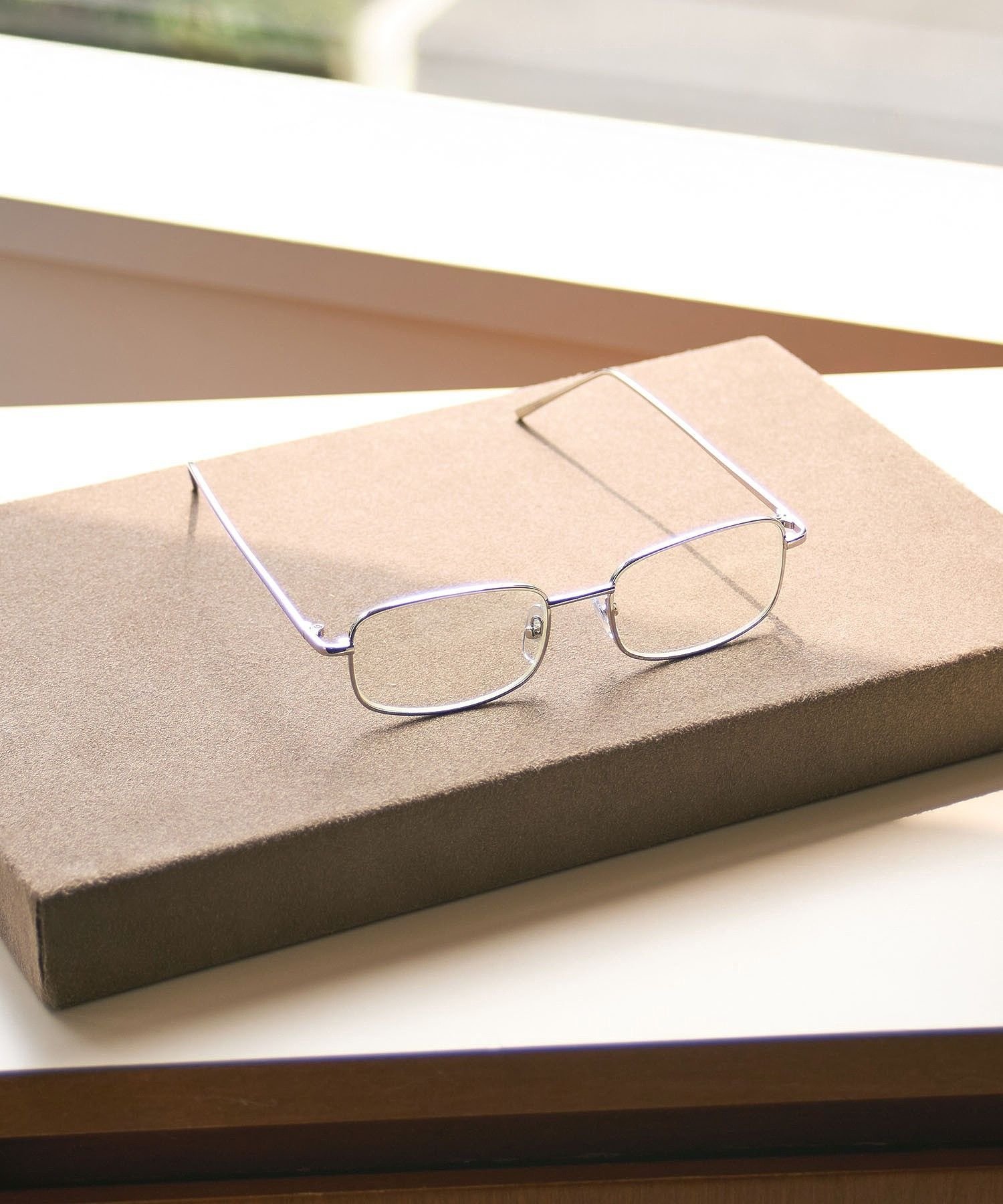 ROSE BUD RB METAL RIM GLASSES ローズバッド アクセサリー・腕時計 その他のアクセサリー・腕時計 シルバー