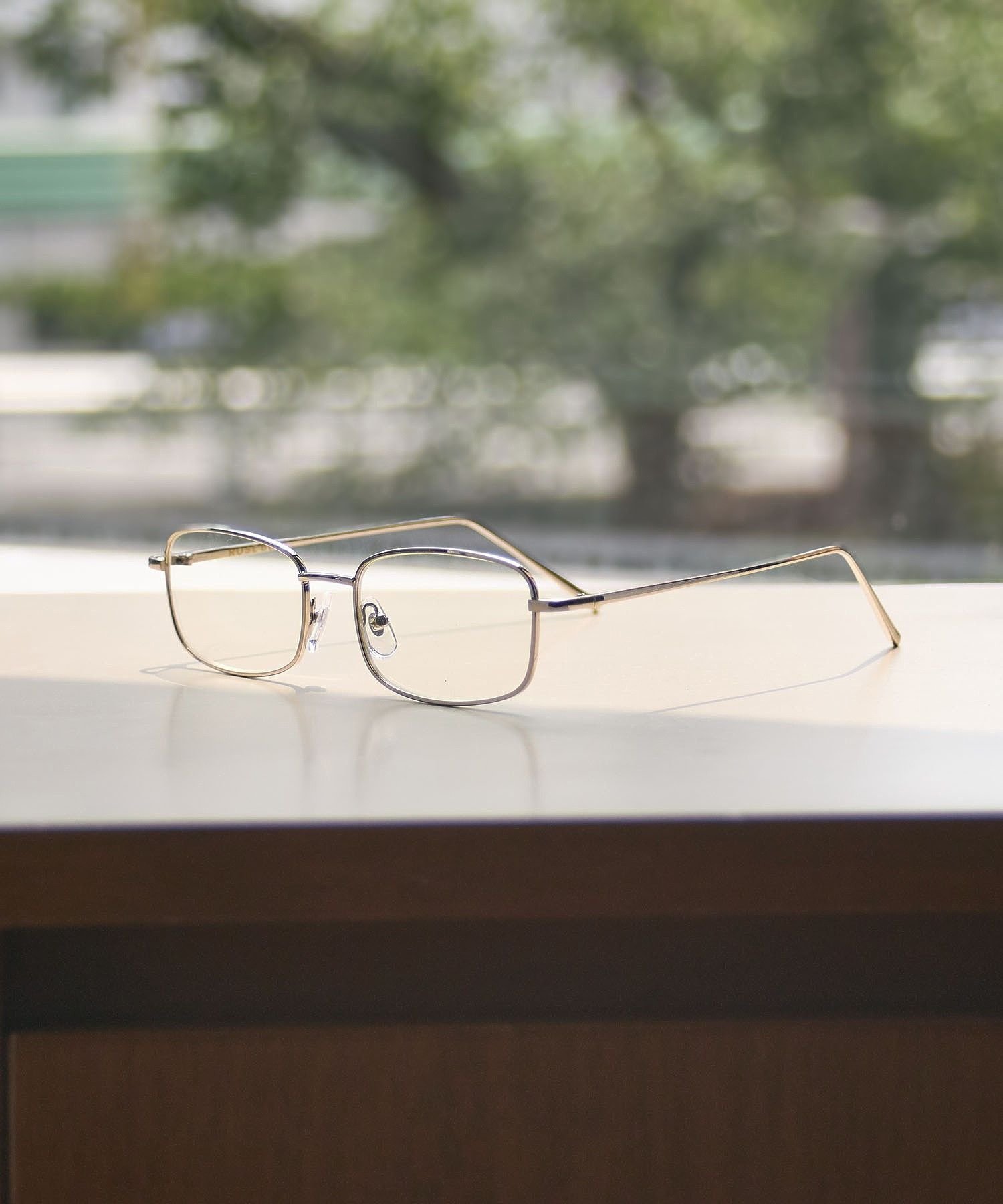 ROSE BUD RB METAL RIM GLASSES ローズバッド アクセサリー・腕時計 その他のアクセサリー・腕時計 シルバー