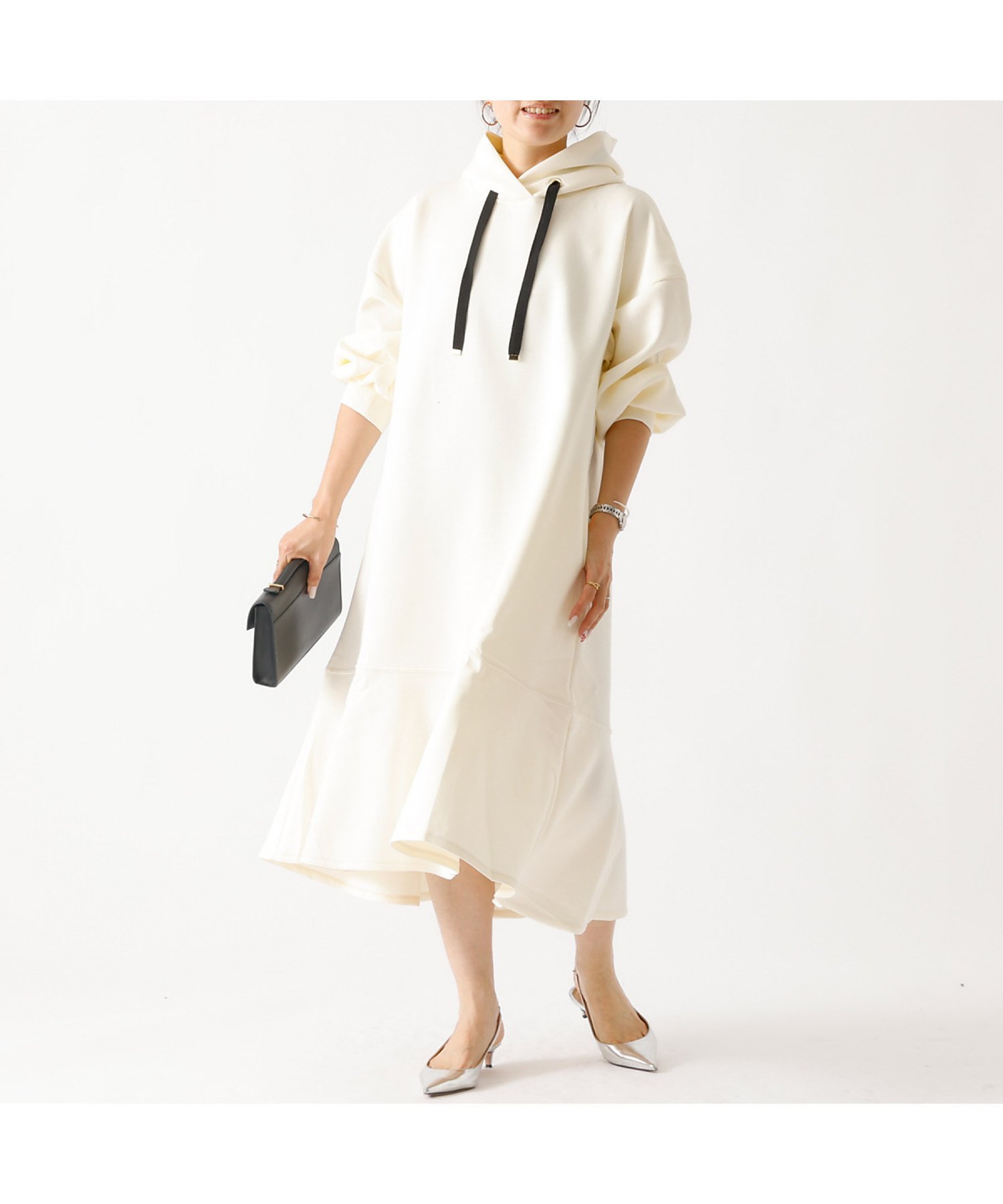 【SALE／45%OFF】DESIGNWORKS ダンボールフード付ワンピース デザインワークス ワンピース・ドレス シ..