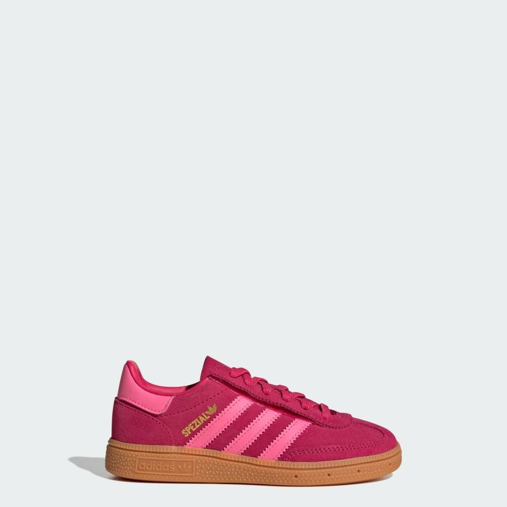 【SALE／30 OFF】adidas 【公式】アディダス adidas 返品可 ハンドボール スペツィアル コンフォートクロージャー 伸縮シューレース キッズ / Handball ... アディダス シューズ 靴 スニーカー ピンク【送料無料】