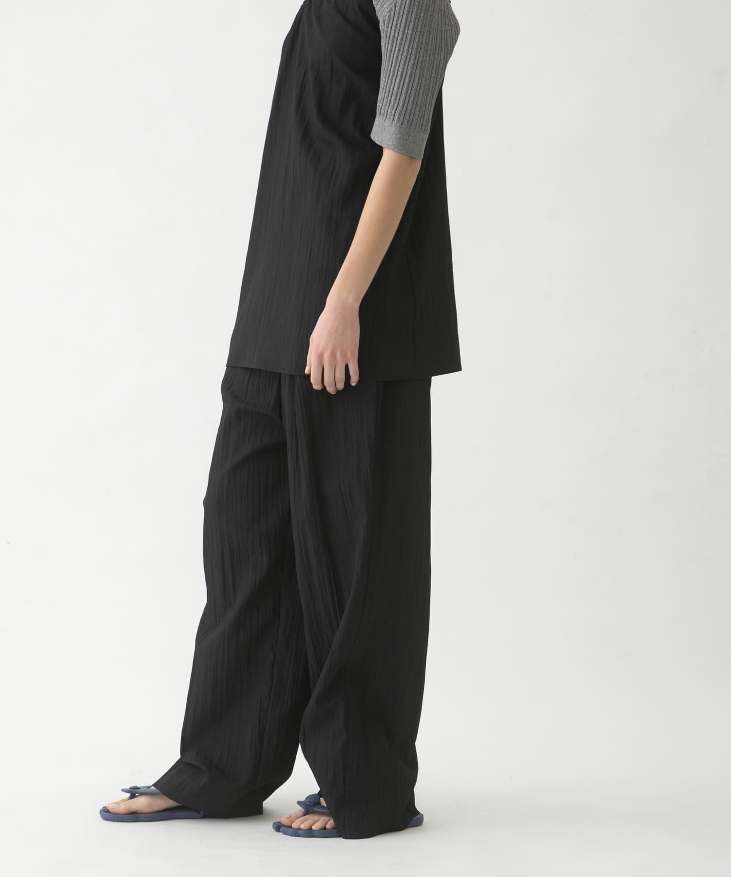 LAATO easy long pants ラート パンツ その他のパンツ ブラック