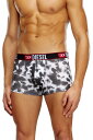 【SALE/20%OFF】DIESEL メンズ ボクサーパンツ 3枚パック ディーゼル インナー・ルームウェア ボクサーパンツ・トランクス パープル ブラック【...