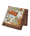 TOMORROWLAND GOODS Artumes & Co シルク スカーフ トゥモローランド ファッション雑貨 スカーフ・バンダナ グリーン イエロー ブ...