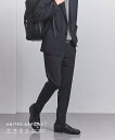 【SALE/50%OFF】UNITED ARROWS シアサッカーノープリーツパンツ COZY -撥水・ウォッシャブル・ストレッチ- ユナイテッドアローズ アウ...