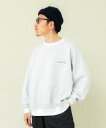 URBAN RESEARCH SUPER WIDE SWEAT CREW-NECK アーバンリサーチ トップス スウェット・トレーナー ピンク【送料無料】