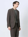 【SALE/10%OFF】m.f.editorial クールマックス メッシュ レギュラーフィット 2ボタンジャケット(セットアップ可能) タカキュー スーツ・...