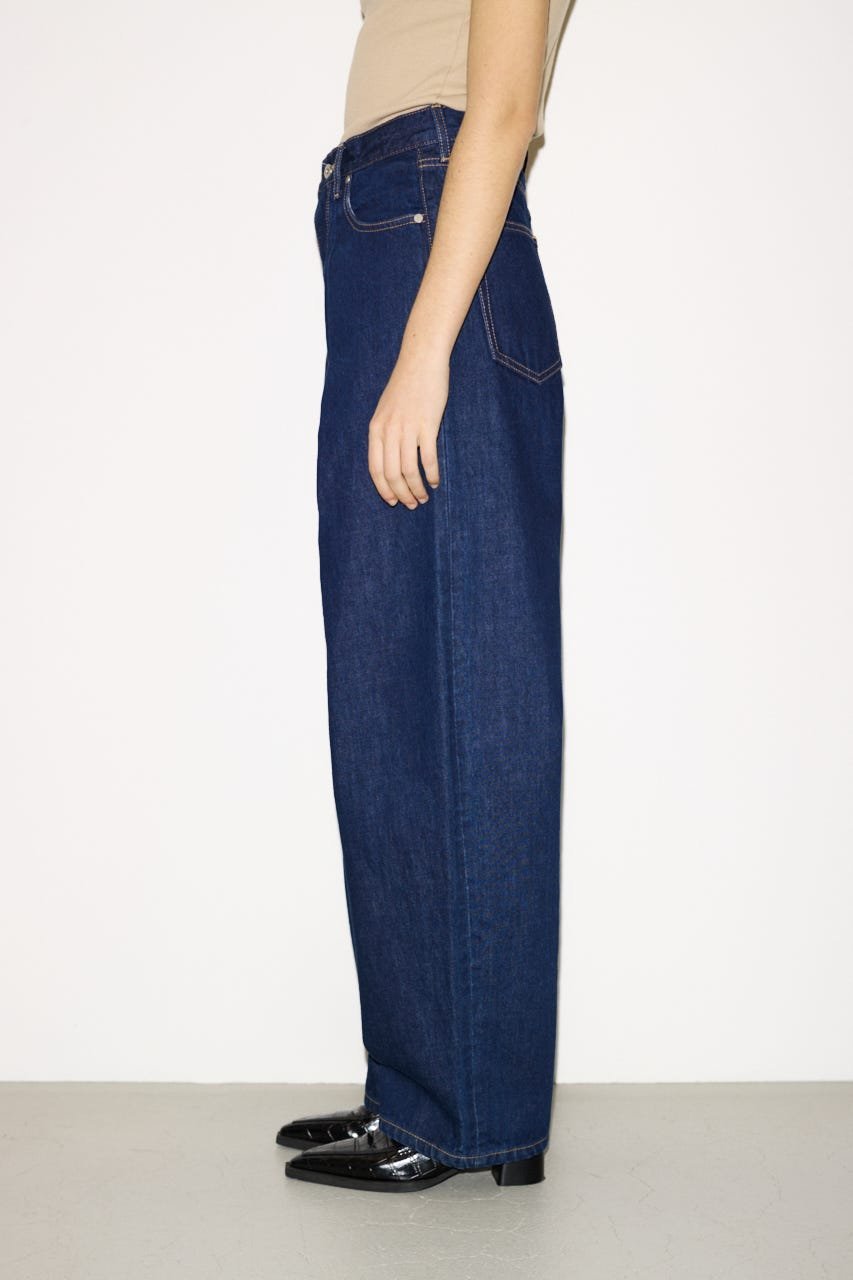 SLY 【THROW】J/W ADJUST CURVE DENIM パンツ スライ パンツ ジーンズ・デニムパンツ