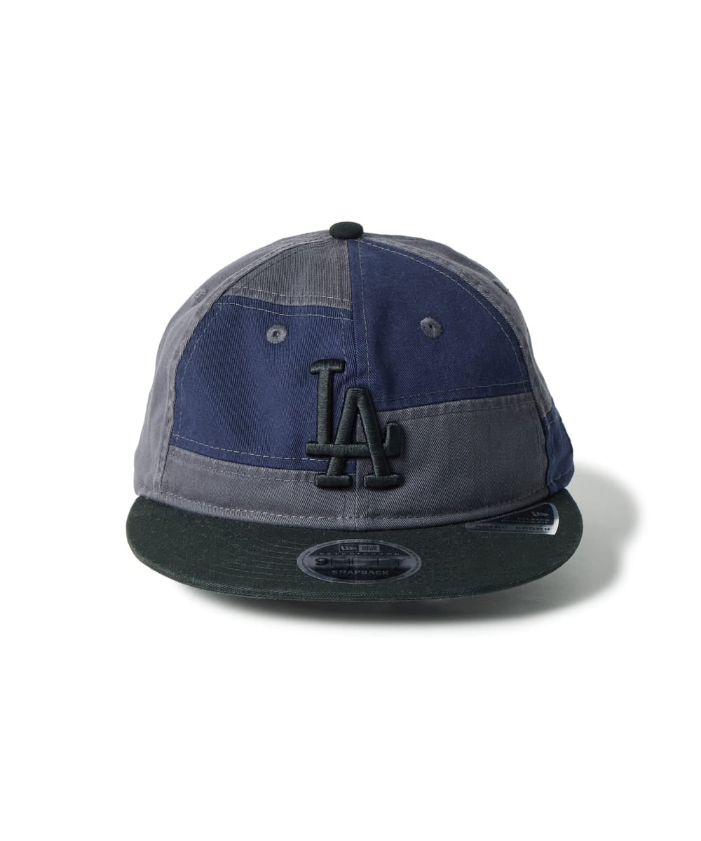 NEW ERA RC950 PATCHWORK / ニューエラ オーバーライド 帽子 キャップ ブラック ネイビー
