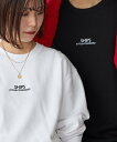 【SALE／10%OFF】SHIPS *SHIPS: STYLISH STANDARD ロゴ 刺繍 スウェット シップス トップス スウェット・トレーナー ホワイト グレー ブラック ネイビー【送料無料】