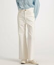 Johnbull Johnbull/(U)11.5ozデニムフレアジーンズ ジョンブルプライベートラボ パンツ ジーンズ・デニムパンツ ホワイト【送料無料】