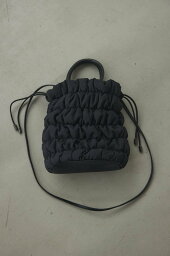BLACK BY MOUSSY shirring mini bag ブラックバイマウジー バッグ その他のバッグ ブラック【送料無料】