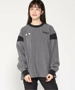 【SALE/60%OFF】Kappa Kappa/(W)フットボールルックTシャツ ニッキー トップス カットソー・Tシャツ グレー ネイビー【送料無料】