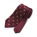 BRICK HOUSE by Tokyo Shirts ネクタイ 小紋パネル ビジネス フォーマル BM15I500GBAK1PA-89-972 トーキョーシャツ スーツ・フォーマル ネクタイ・蝶ネクタイ レッド